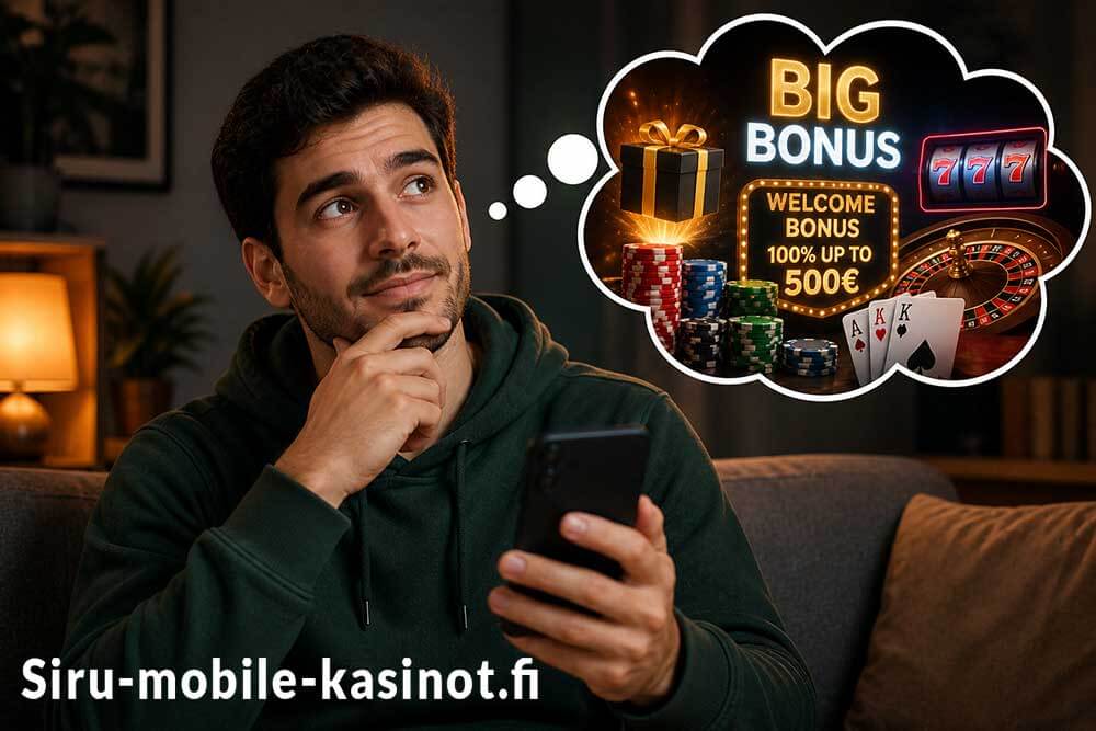 Siru casino bonukset